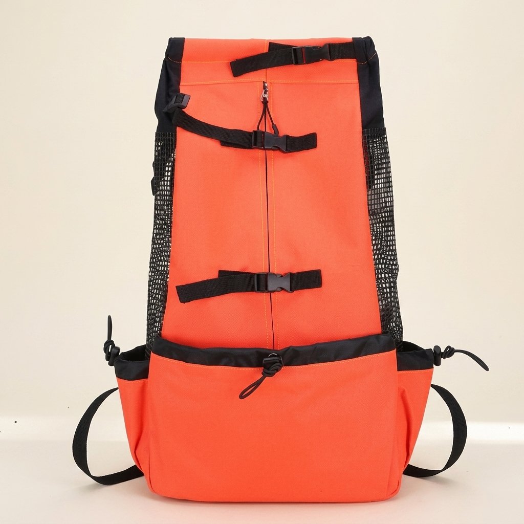 WilderPaw SummitPack dog carry backpack in orange