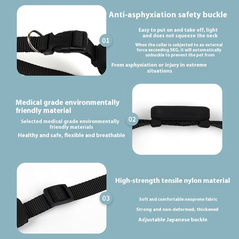 WilderPaw Pathfinder - Collar de aventura Negro