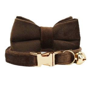 WilderPaw WhisperWeave - Charming Trail Collar Dark coffee