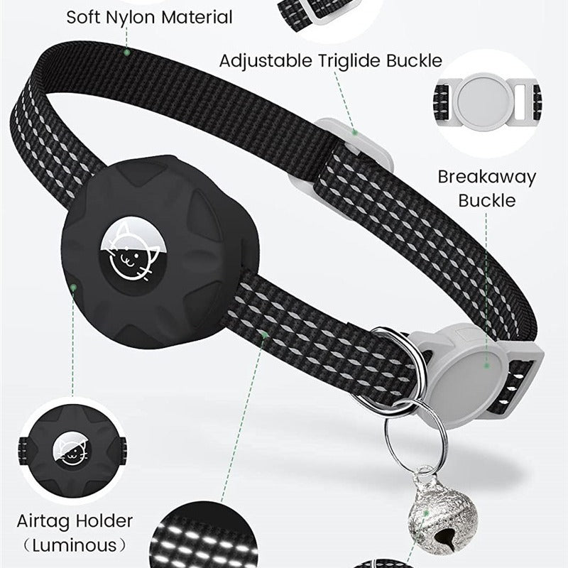 WilderPaw VentureWrap - Adventure Tag Holder Black
