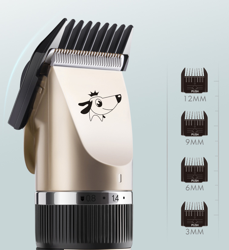 WilderPaw SmoothPaw - Hundeklipper Guld-sort