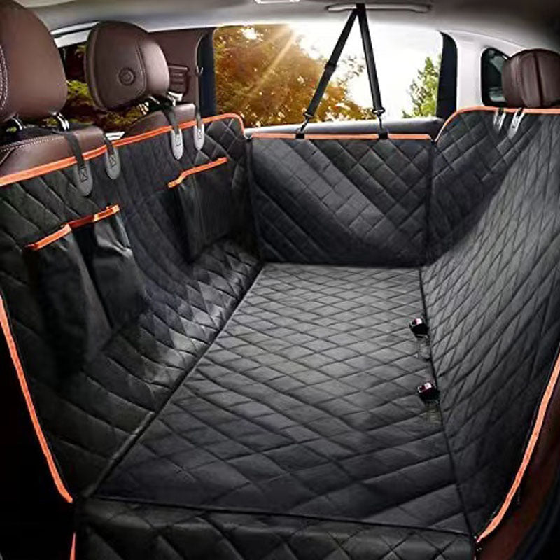 WilderPaw JourneyGuard - Protector de asiento Borde naranja