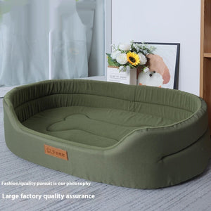 WilderPaw WilderHaven - Hundebett für Alle Jahreszeiten Grau