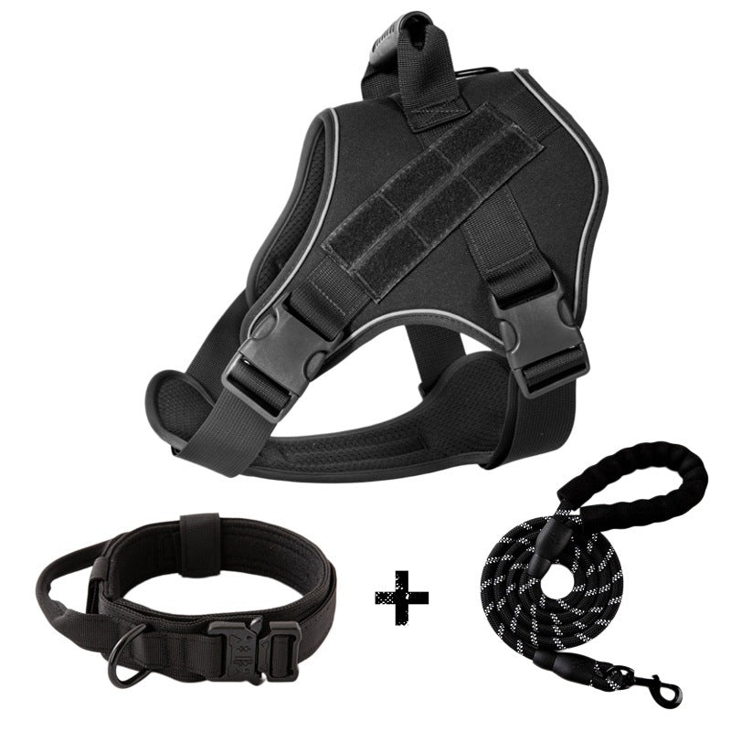 WilderPaw SummitVest - Adventure Harness 905 Black Chest Harness