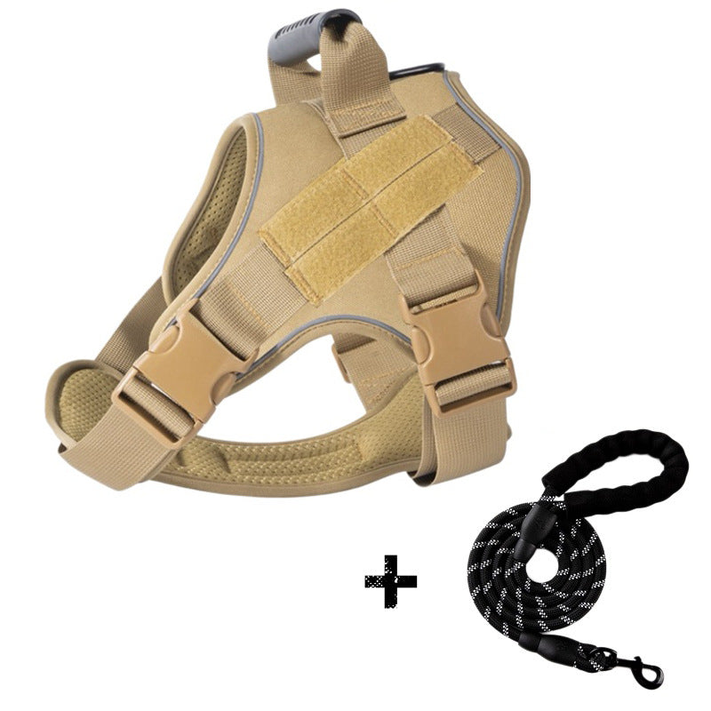 WilderPaw SummitVest - Adventure Harness 905 Black Chest Harness