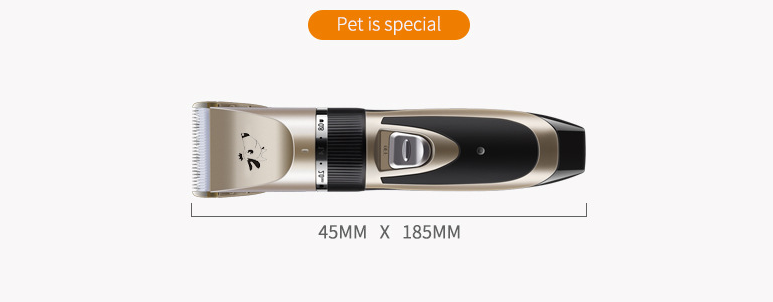 WilderPaw SmoothPaw - Hundeklipper Guld-sort