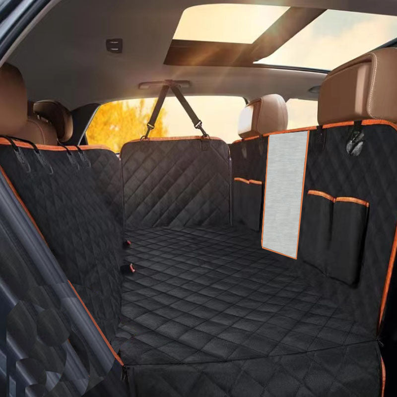WilderPaw JourneyGuard - Protector de asiento Borde naranja