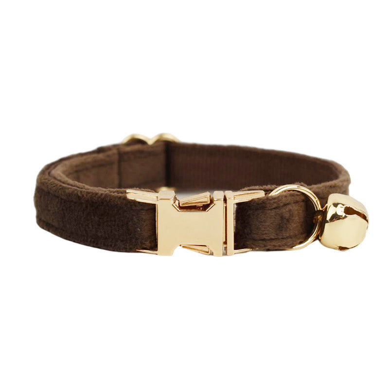 WilderPaw WhisperWeave - Charming Trail Collar Dark coffee