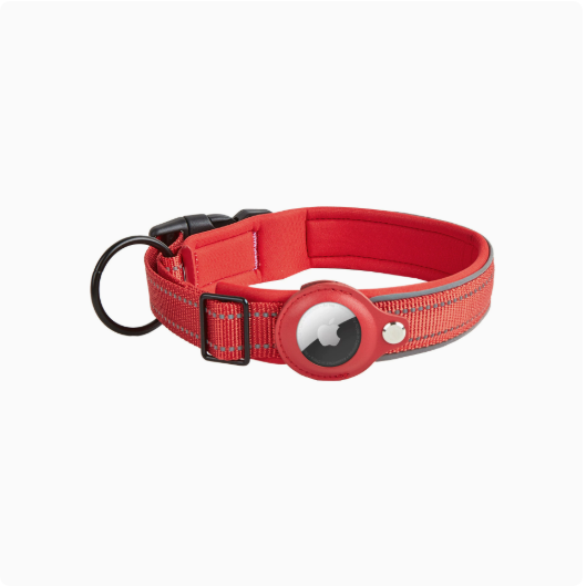 WilderPaw PathGlow - Hondenhalsband Rood