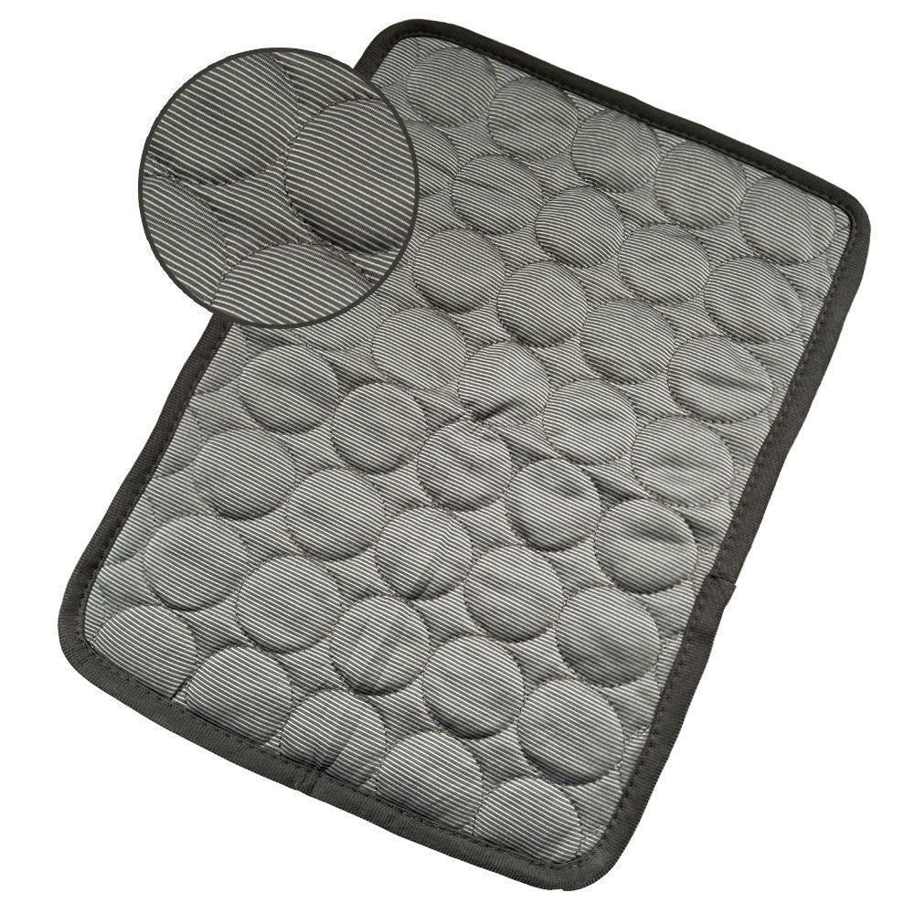 WilderPaw BreezeLounge - Refreshing Dog Mat Sky Blue Ice Silk Mat