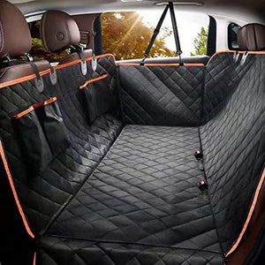 WilderPaw JourneyGuard - Protector de asiento Borde naranja