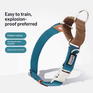 WilderPaw RoamGuard - Secure ID Collar Red Coffee