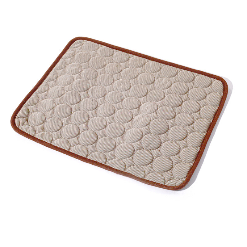 WilderPaw ChillPad cooling mat for dogs and cats in brown