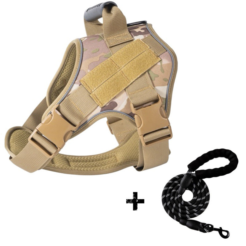 WilderPaw SummitVest - Adventure Harness 905 Black Chest Harness