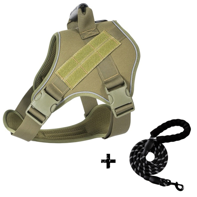 WilderPaw SummitVest - Adventure Harness 905 Black Chest Harness