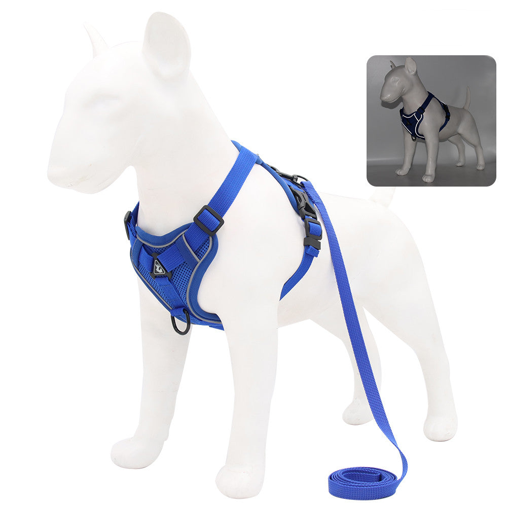WilderPaw StrideVest - Harness Lead Green 1.5m flat rope