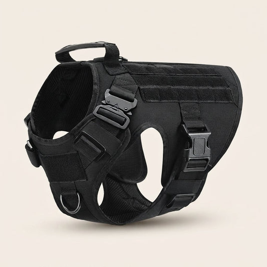 WilderPaw TrailHarness tactical dog harness in black