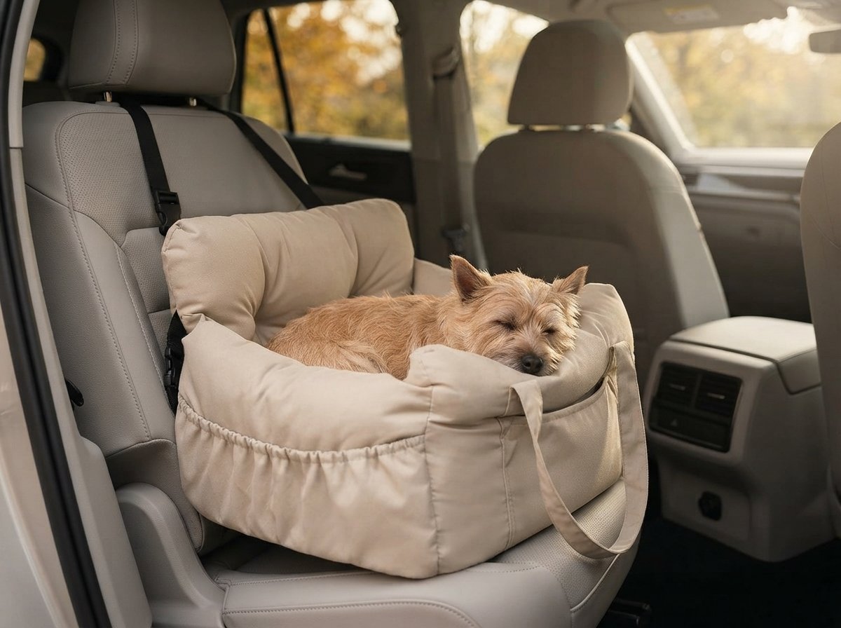 WilderPaw RoadRest dog car seat bed