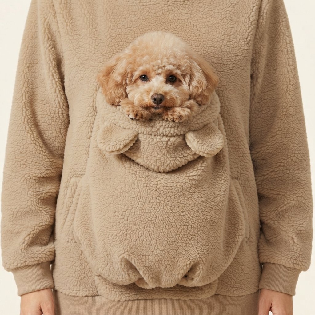 WilderPaw RoamHood pet carrier hoodie