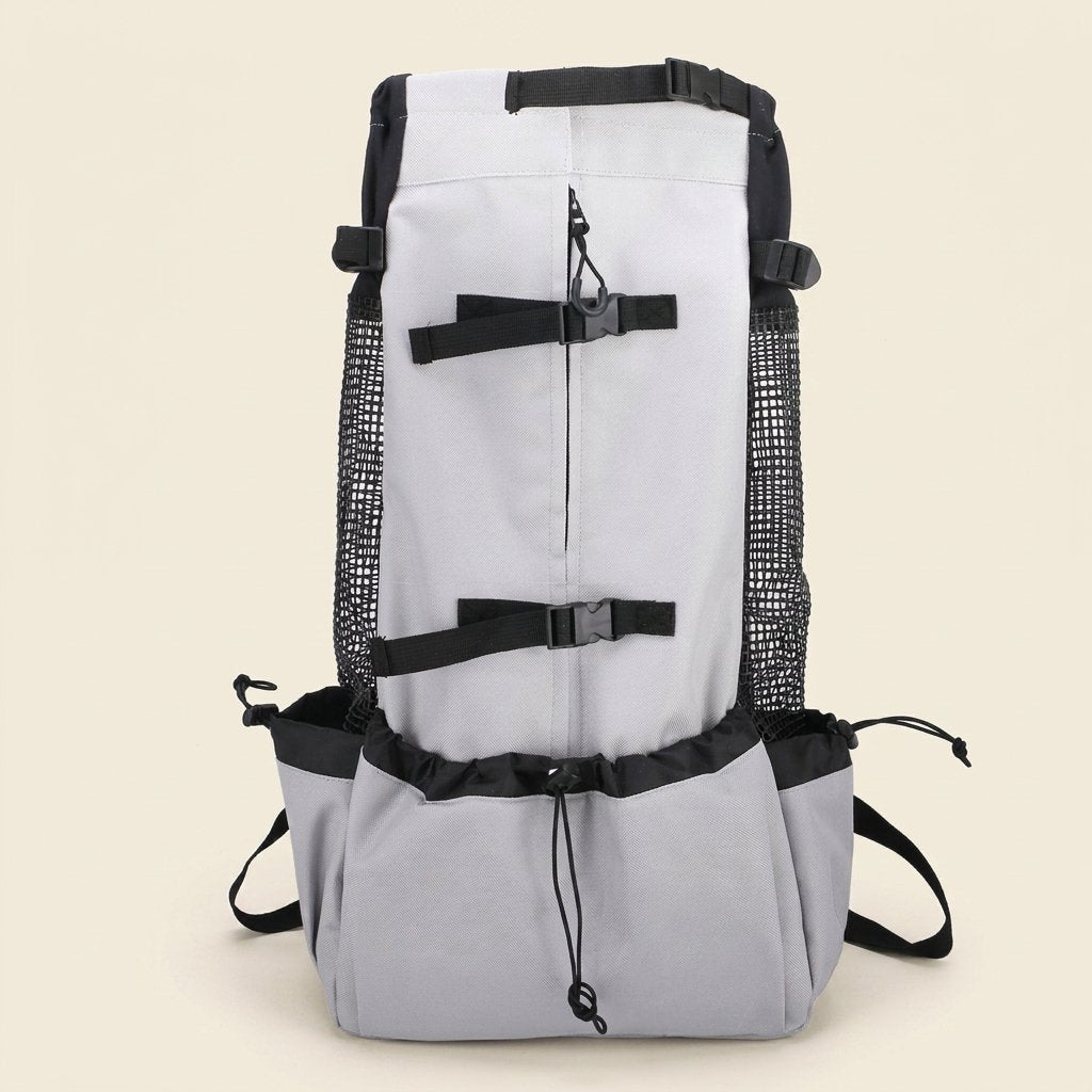 WilderPaw SummitPack dog carry backpack in grey