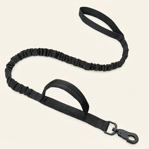 WilderPaw TrailLeash - Tactical Bungee Dog Leash with Two Handles