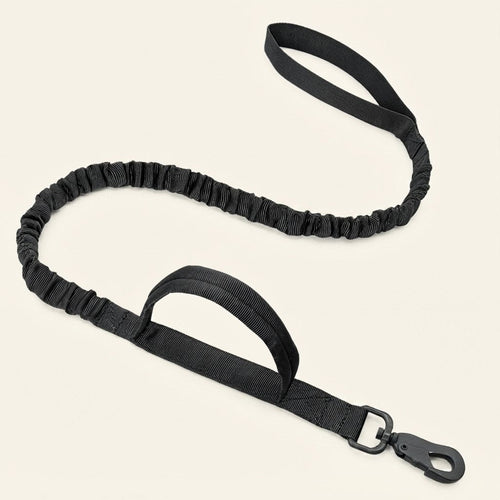 WilderPaw TrailLeash - Tactical Bungee Dog Leash with Two Handles