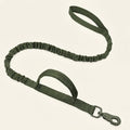 WilderPaw TrailLeash - Tactical Bungee Dog Leash with Two Handles